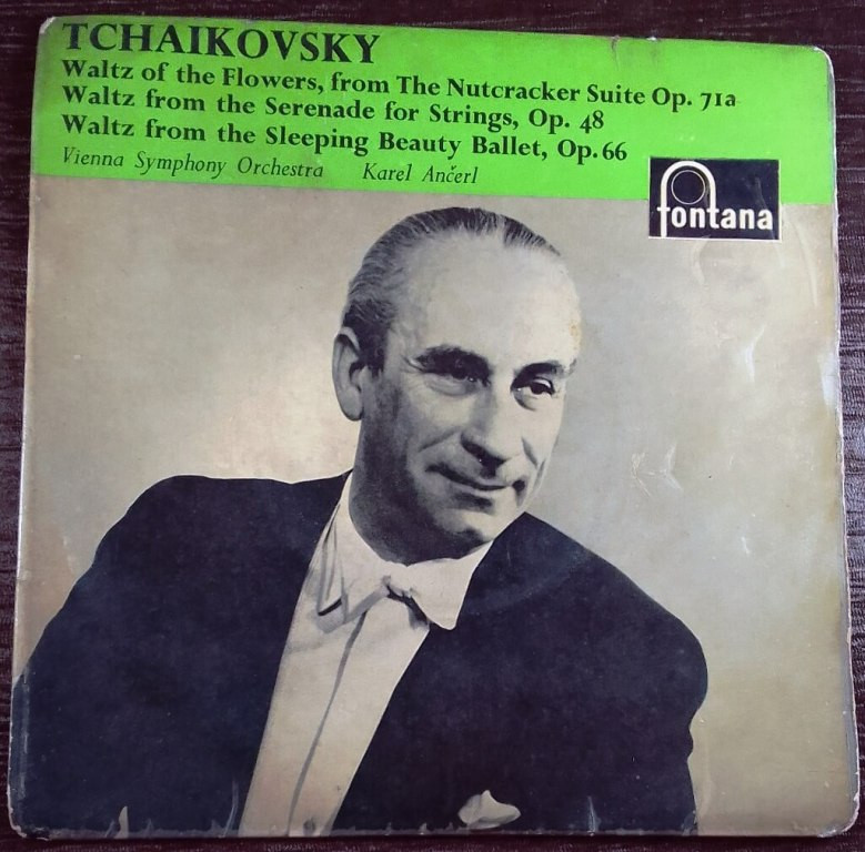 Tchaikovsky - Karel Ančerl, Vienna Symphony Orchestra (1958) Pre-Owned Super, 7" EP Record