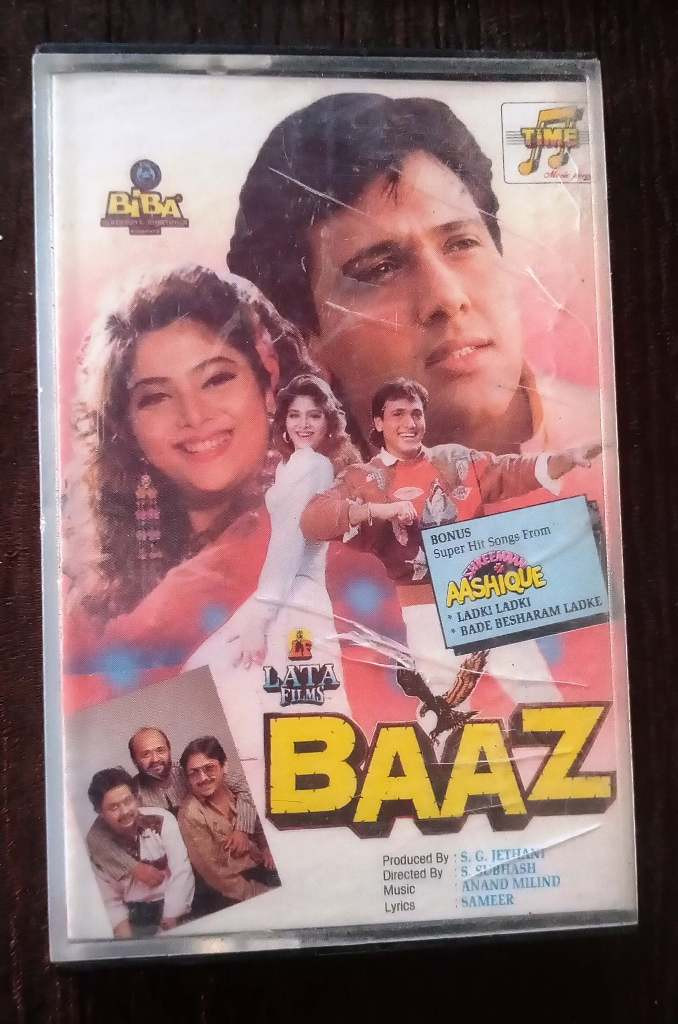 Baaz (1992) Anand-Milind Pre-Owned Time Audio Audio Cassette