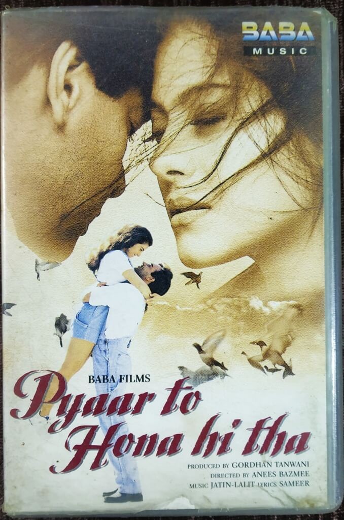 Pyaar To Hona Hi Tha  (1998) Jatin-Lalit Pre-Owned Baba Music Audio Cassette