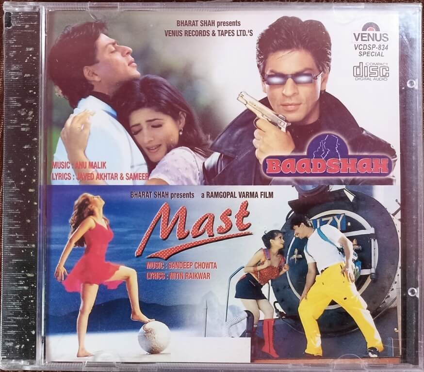Baadshah (1999) Anu Malik / Mast (1999) Sandeep Chowta / Dil se (1998) A.R. Rahman - Pre-Owned Venus Audio CD