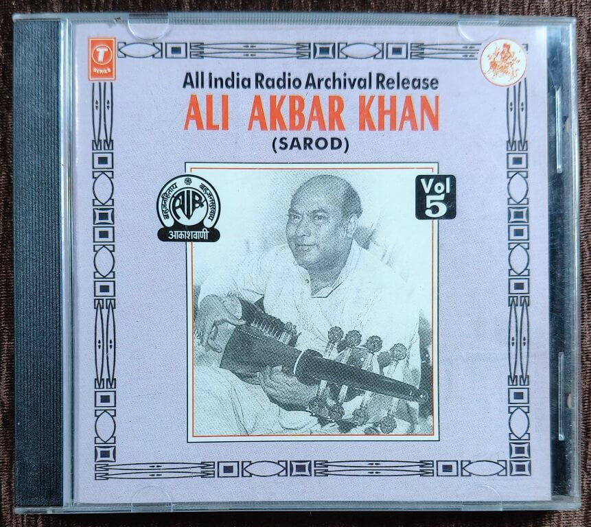 Ali Akbar Khan - Sarod - Vol 5 (1997) Pre-Owned T-Series Audio CD