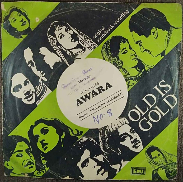 Awara (1951) Shankar-Jaikishan Pre-Owned Vinyl, 7" EP Record