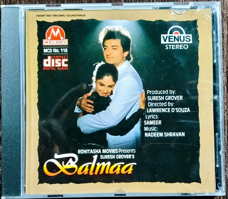Balmaa (1993) Nadeem-Shravan Pre-Owned Melody-Venus Imported Audio CD