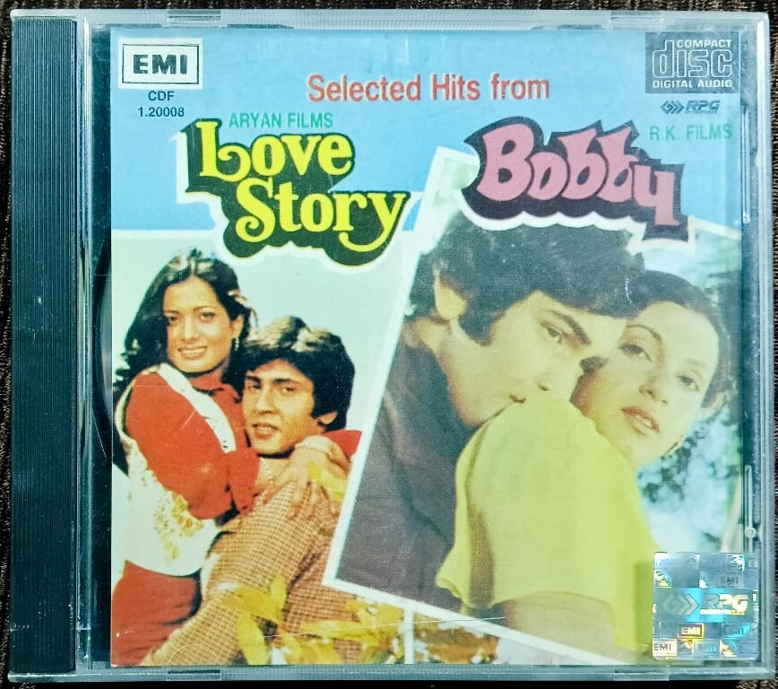 Love Story (1981) Rahul Dev Burman / Bobby (1973) Laxmikant-Pyarelal Pre-Owned EMI Imported Audio CD