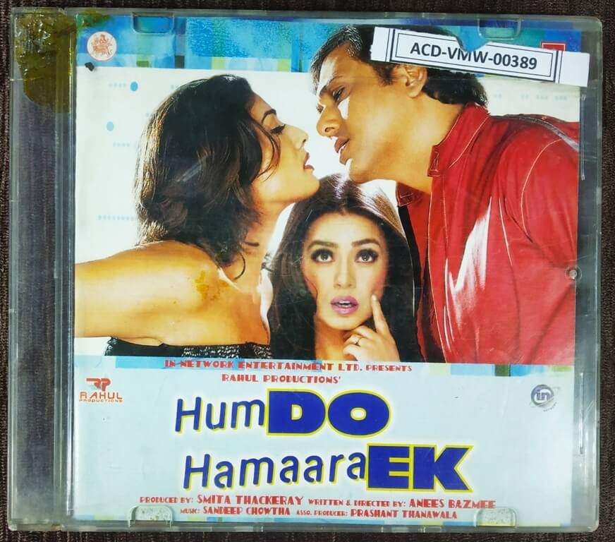 Hum Do Hamaara Ek (2003) Sukhwinder Singh, Sandeep Chowta, Rajesh Gupta & Aadesh Shrivastava Pre-Owned T-Series Audio CD