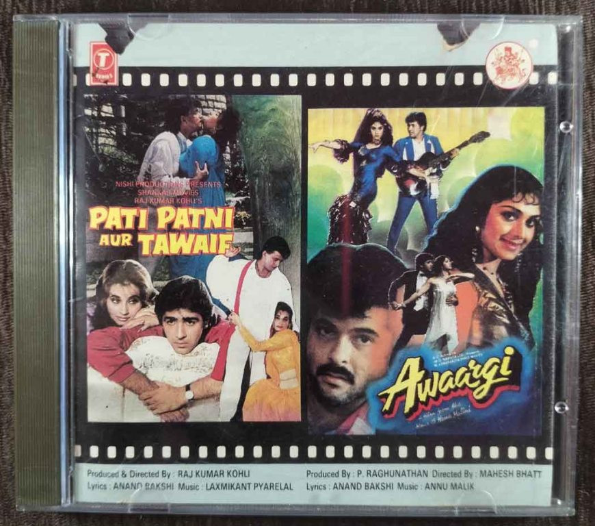 Pati Patni Aur Tawaif (1990) Laxmikant-Pyarelal / Awaargi (1990) Anu Malik Pre-Owned Audio CD