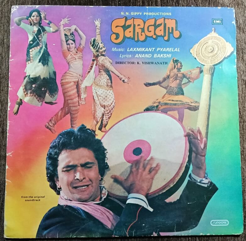 Sargam (1979) Laxmikant-Pyarelal Pre-Owned Vinyl, 12" HMV LP Record