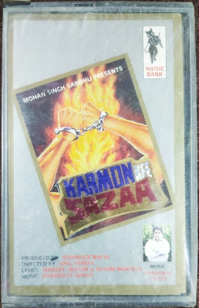 Karmon Ki Sazaa (1992) Charanjit Ahuja Pre-Owned Music Bank Audio Cassette