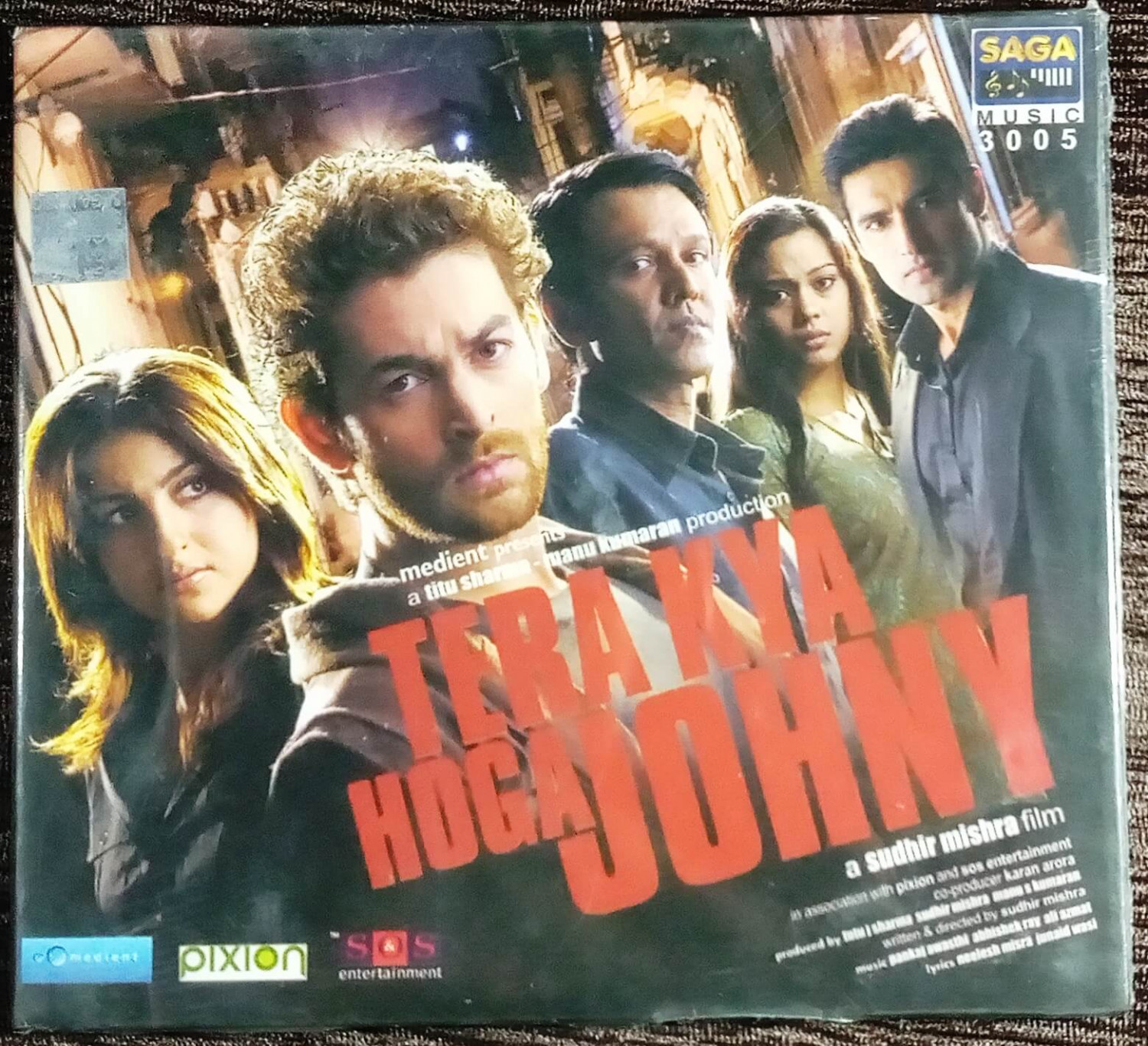 Tera Kya Hoga Johny? (2008) Pankaj Awasthi, Abhishek Ray, Ali Azmat Pre-Owned Saga Music Audio CD