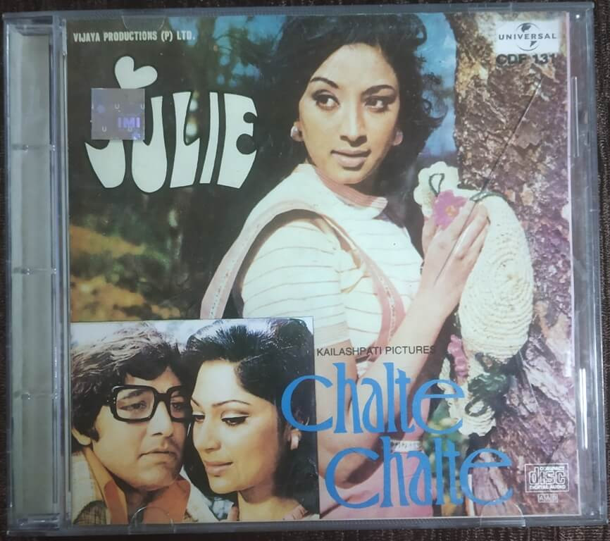 Julie  Rajesh Roshan (1975) / Chalte Chalte  Bappi Lahiri (1974) Pre-Owned Universal Audio CD
