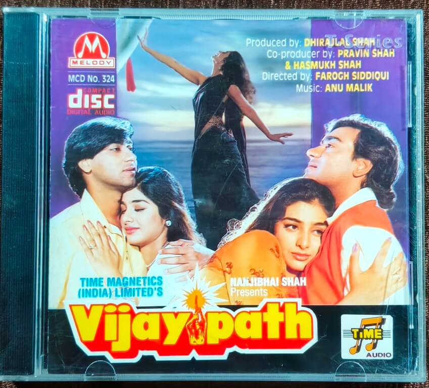 Vijaypath (1994) Anu Malik Pre-Owned Melody, Time Audio Imported Audio CD