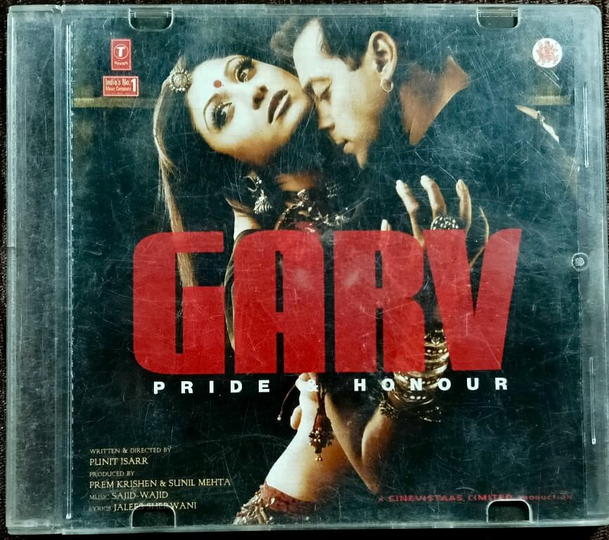 Garv (Pride & Honour) (2004) Sajid-Wajid  Pre-Owned T series Audio CD