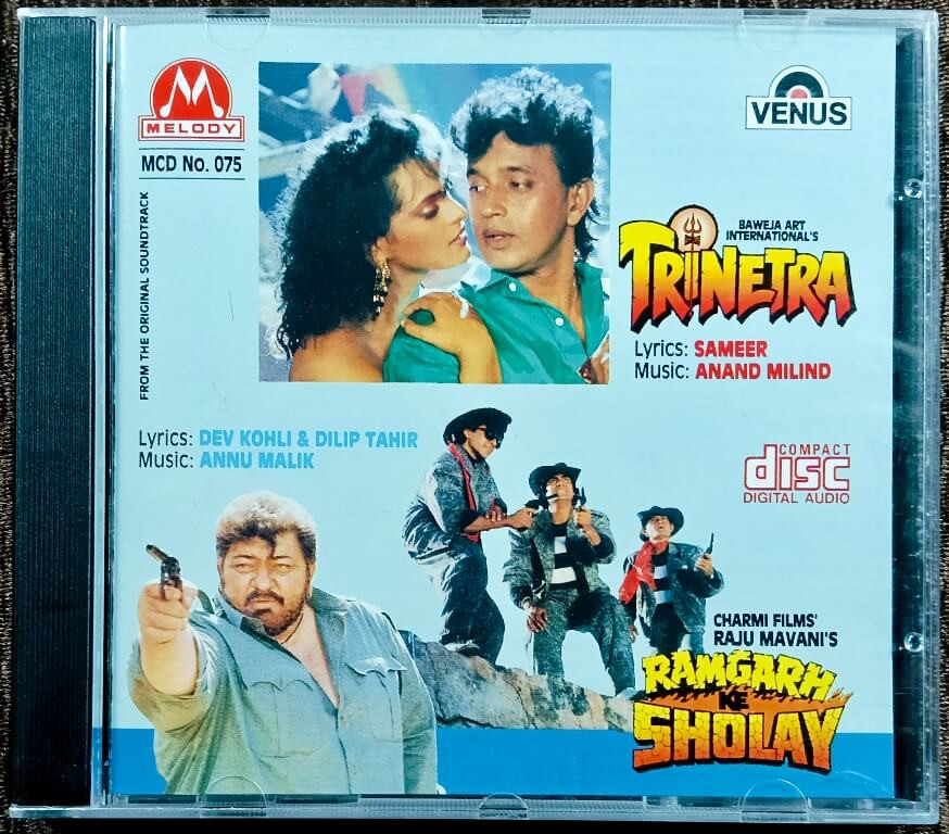 Trinetra (1991) Anand-Milind / Ramgarh Ke Sholay (1991) Annu Malik Pre-Owned Venus-Melody Audio CD