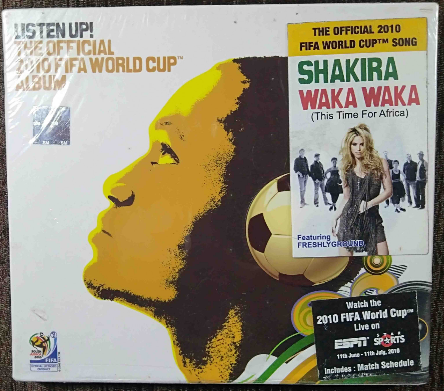 LISTEN UP THE OFFICIAL 2010 FIFA WORLD CUP (2010) Album Pre-Owned Sony Music Audio CD