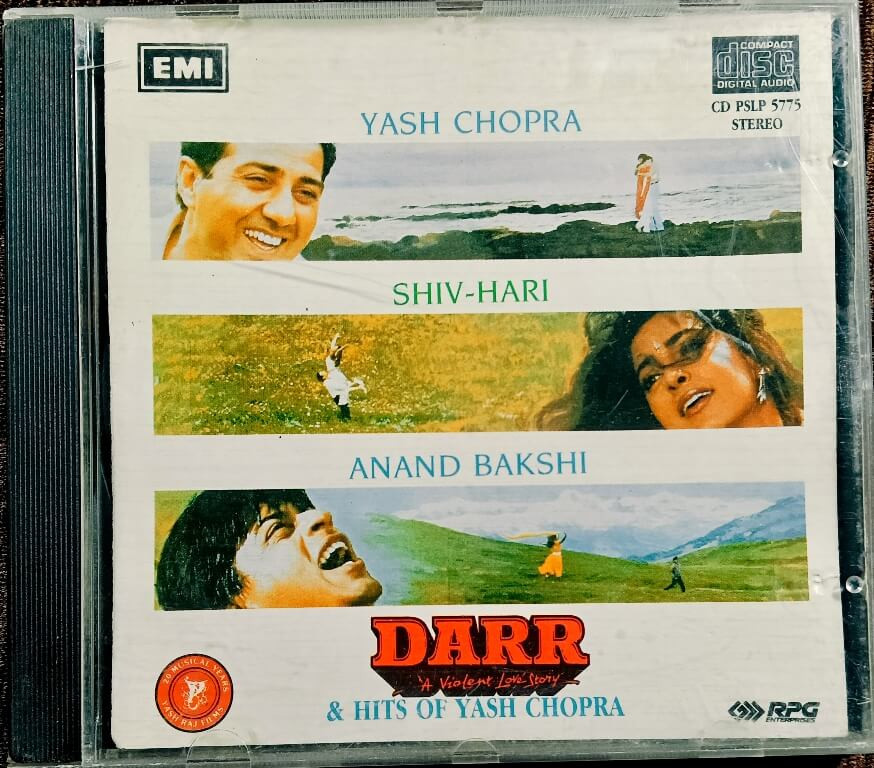 Darr (1993) Shiv-Hari / Hits Of Yash Chopra Laxmikant - Pyarelel , Khaiyyam & Shiv - Hari Pre-Owned Imported Audio CD