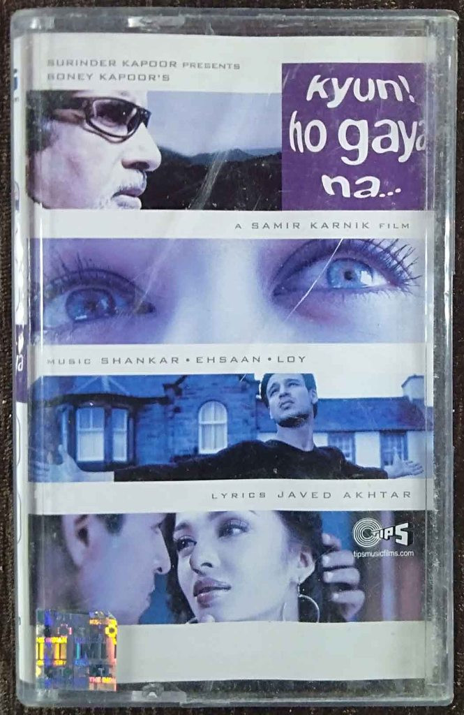 Kyun Ho Gaya Na (2004) Shankar-Ehasaan-Loy Pre-Owned TIPS Audio Cassette