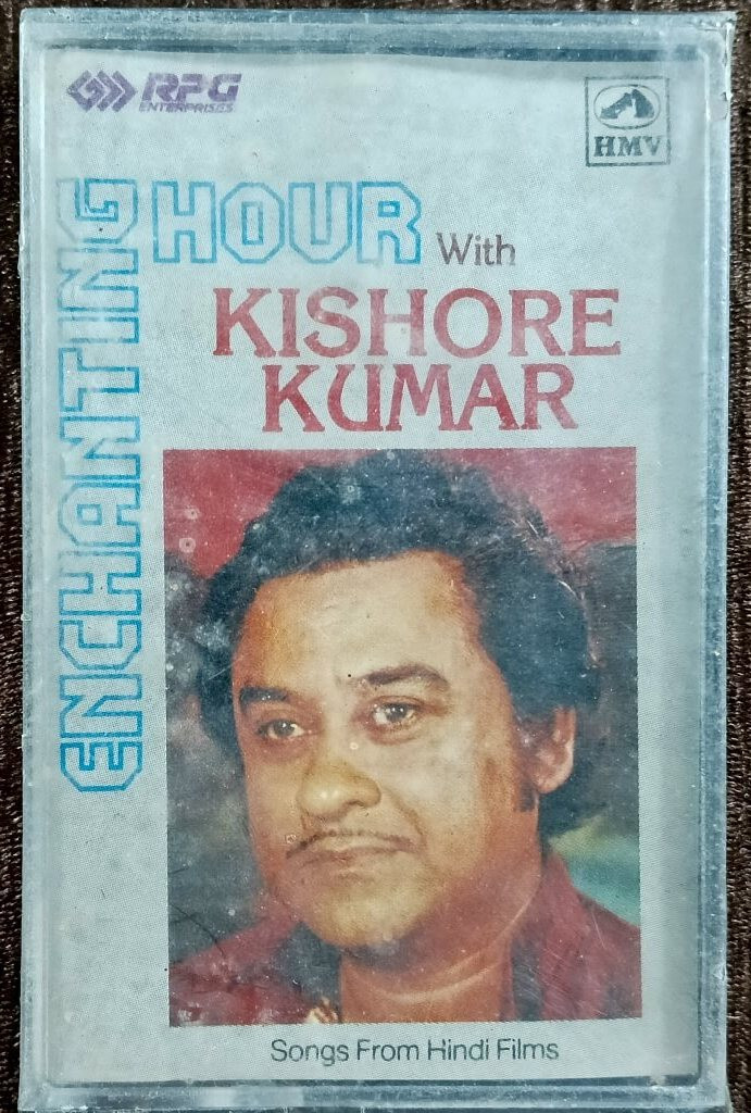 Kishore Kumar – Enchanting Hour With Kishore Kumar (1983) Bollywood OST Compilation Pre-Owned HMV-RPG Audio Cassette