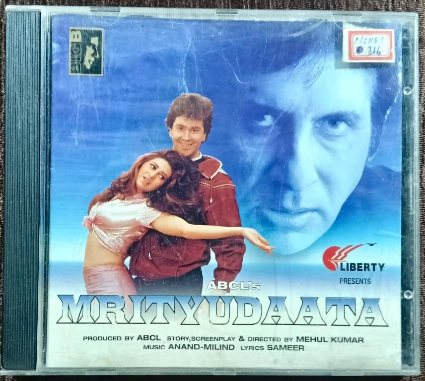 Mrityudaata (1997) Anand-Milind Pre-Owned Big B Audio CD