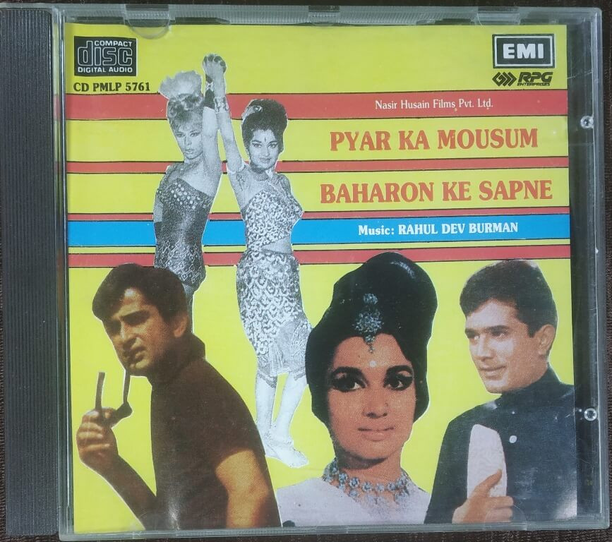Pyar Ka Mousum R D Burman (1969 / Baharon Ke Sapne (1967)  R D Burman Pre-Owned Imported EMI Audio CD