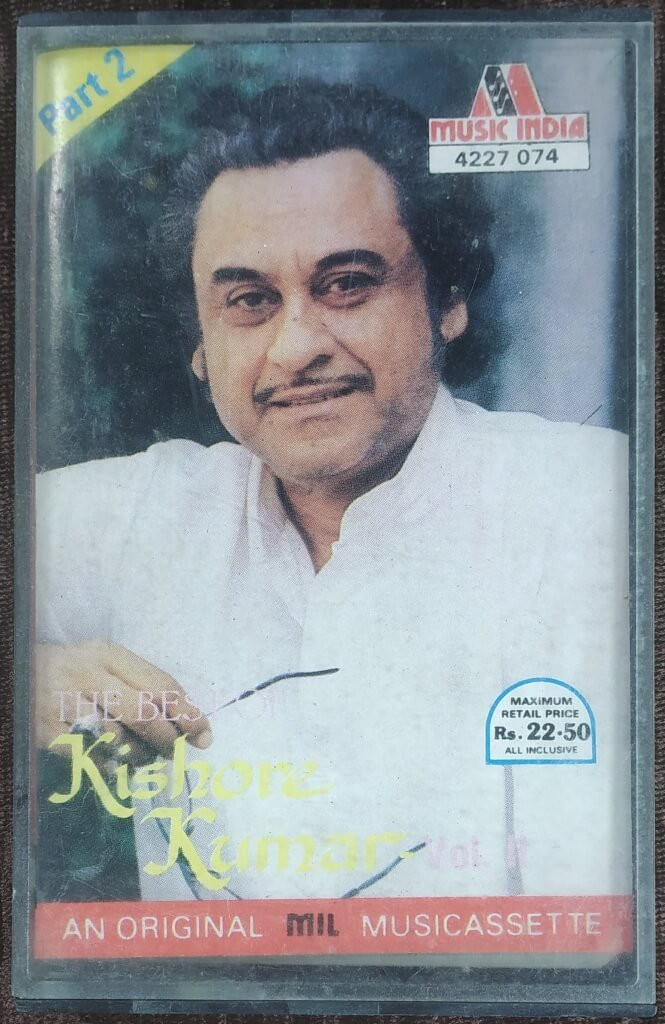 Kishore Kumar - The Best of Kishore Kumar Vol.II (Part 2) (1985) Various Pre-Owned Music India Audio Cassette