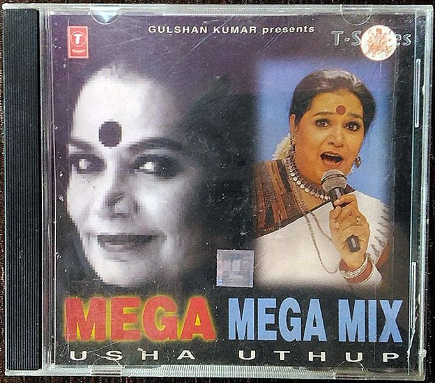 Usha Uthup - Mega Mega Mix (1997) Compilation Pre-Owned T-Series Audio CD