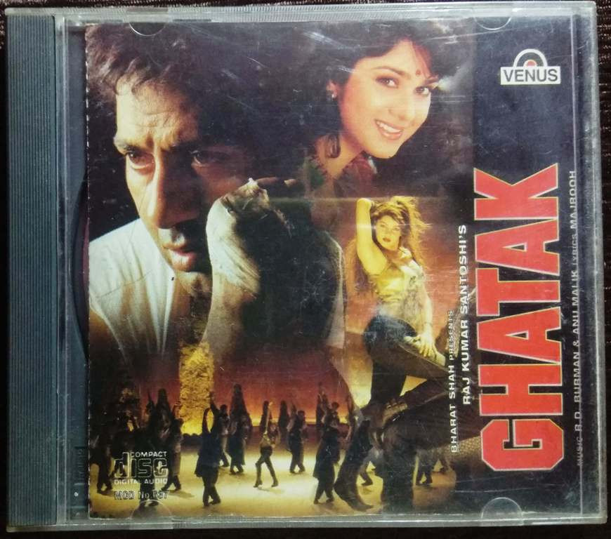 Ghatak (1996) R.D. Burman Pre-Owned Venus Audio CD