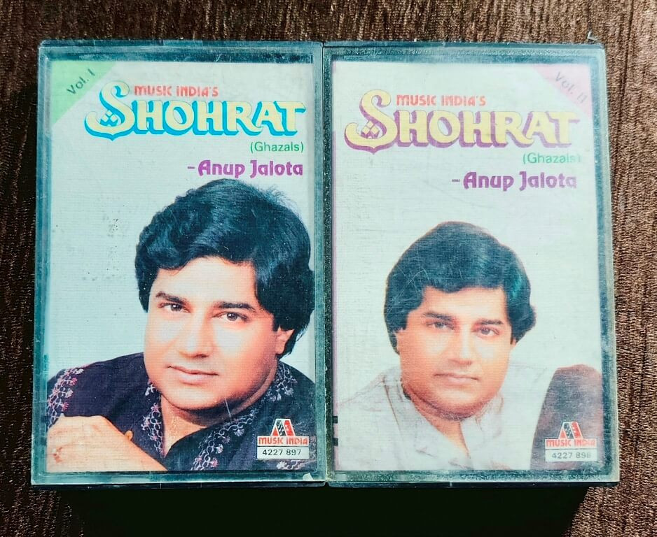 Anup Jalota – Shohrat (Ghazals) Vol. l & ll (1986) Anup Jalota Ghazal Pre-Owned Music India Audio Cassette
