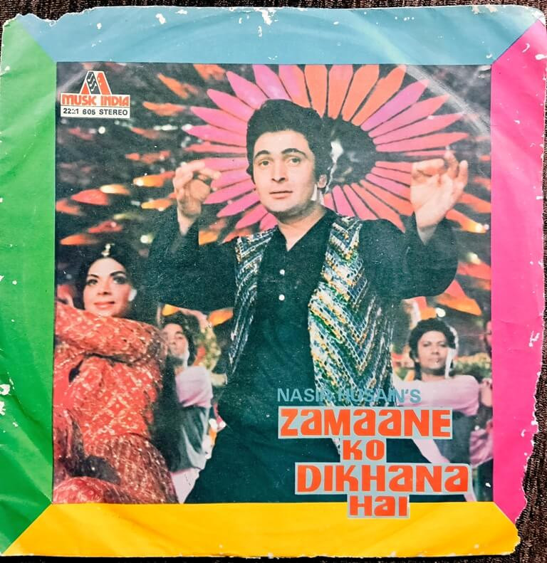 Zamaane Ka Dikhana Hai (1981) R.D. Burman Pre-Owned Music India Vinyl, 7" SP Record