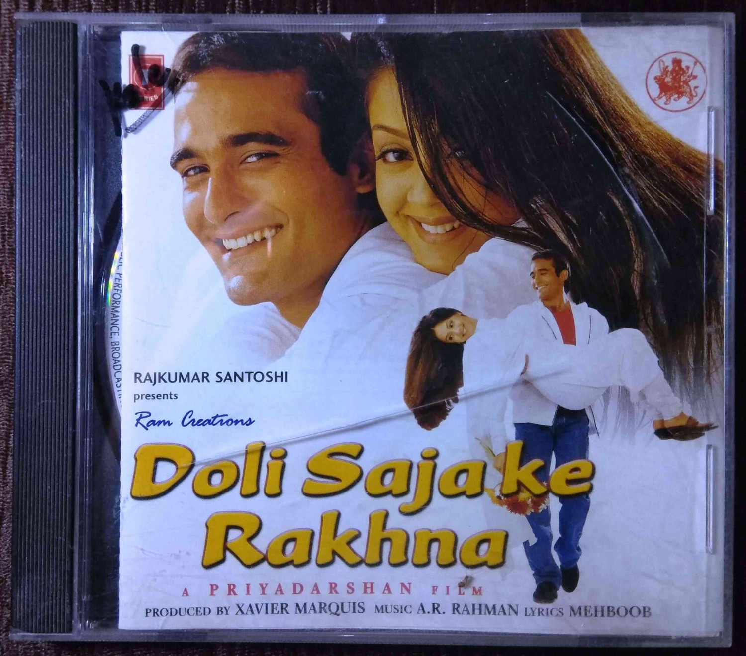 Doli Saja Ke Rakhna (1998) A.R. Rahman Pre-Owned T-Series Audio CD