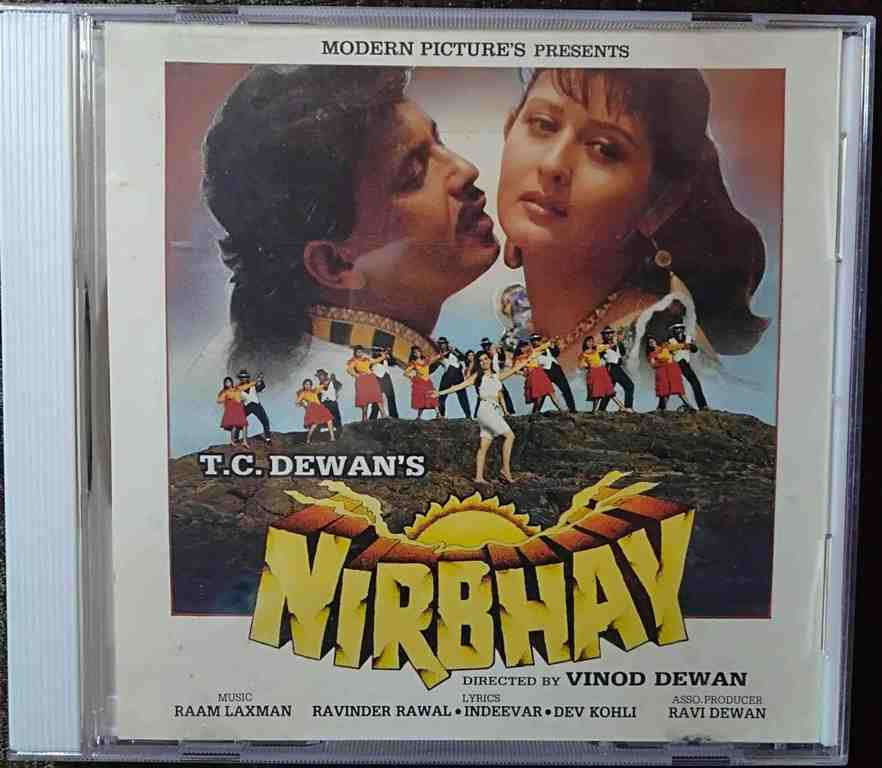 Nirbhay (1995) Raam-Laxman Pre-Owned Cresecendo Audio CD