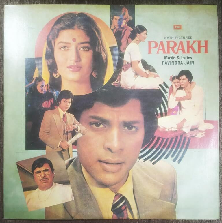 Parakh (1980) Ravindra Jain Pre-Owned Vinyl, 12" LP Record