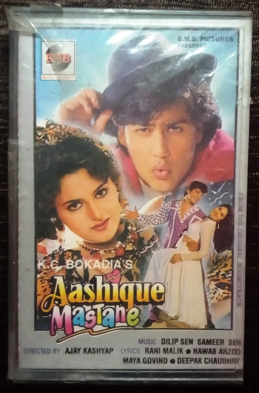Aashique Mastane (1995) Dilip Sen-Sameer Sen Pre-Owned BMB Music Audio Cassette