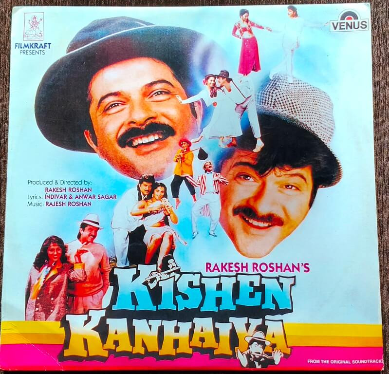 Kishen Kanhaiya (1990) Rajesh Roshan Pre-Owned Vinyl, 12" Venus LP Record