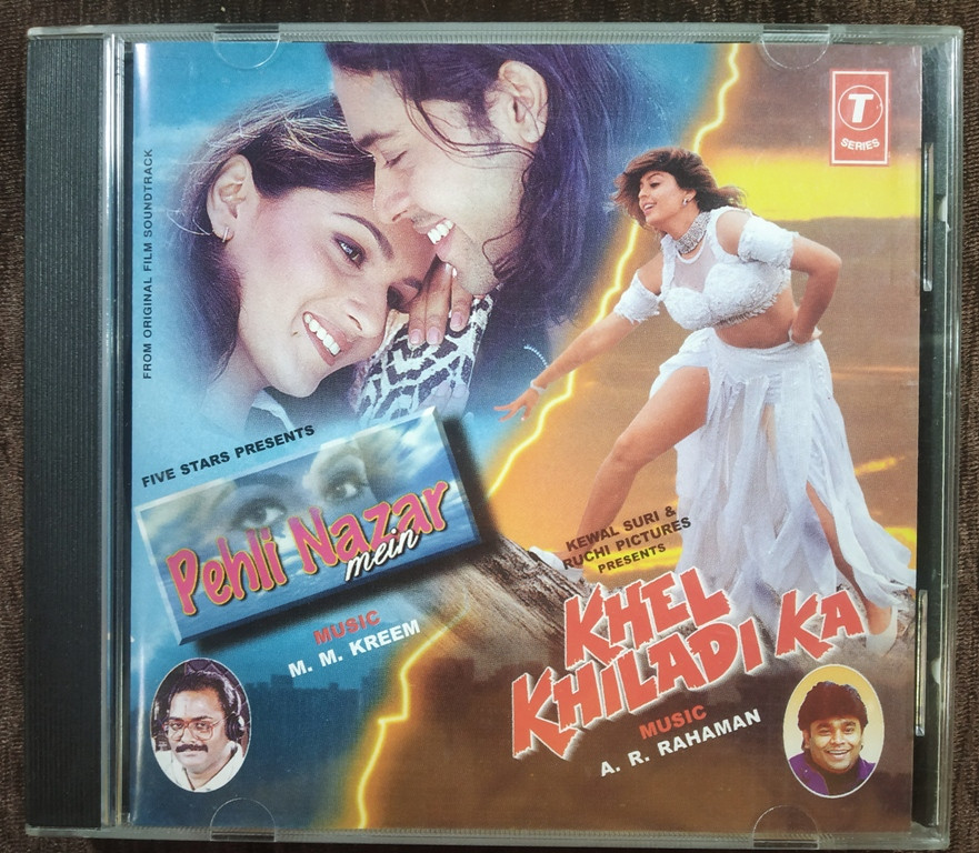 Khel Khiladi Ka (1996) A. R. Rahaman / Pehli Nazar Mein (1996) M. M. Kreem Pre-Owned T-Series Audio CD