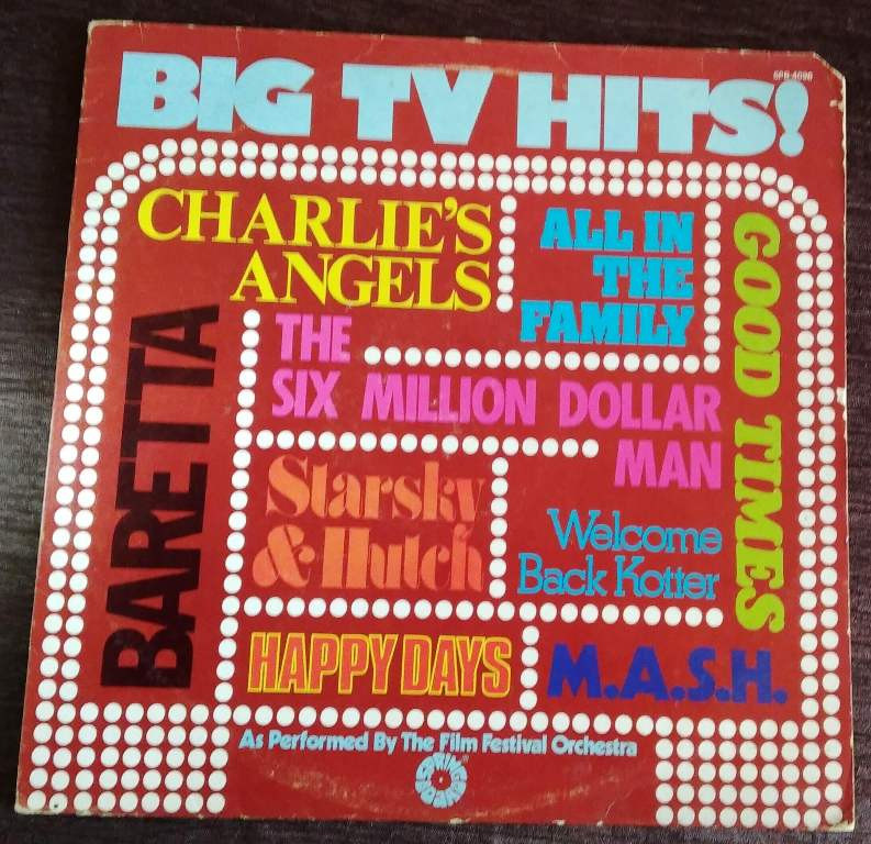 Big TV Hits! (The Film Festival Orchestra) (1977) Pre-Owned Vinyl, 12" LP Record