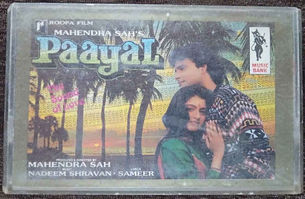 Paayal (1991) Nadeem-Shravan Pre-Owned Music Bank Audio Cassette