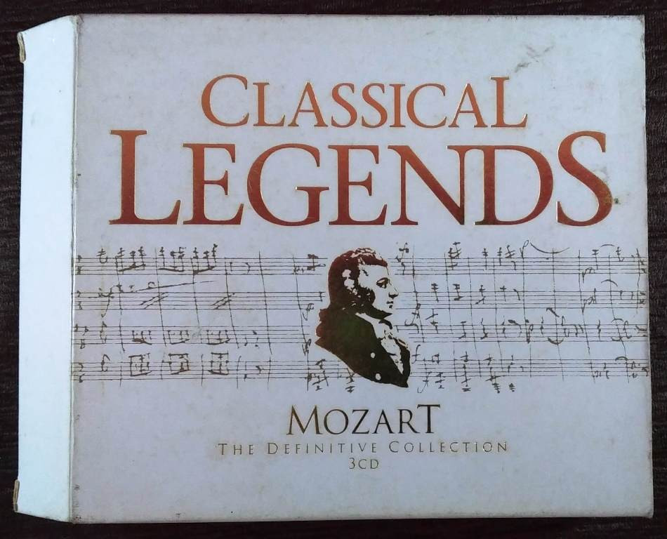 Classical Legends (Mozart The Definitive Collection) (2003) Pre-Owned Virgin, EMI Three Imported Audio CD