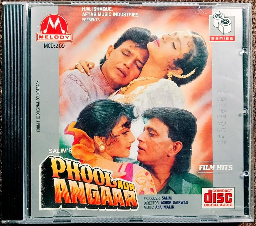 Phool Aur Angaar (1992) Anu Malik Pre-Owned S-series-Melody Imported Audio CD
