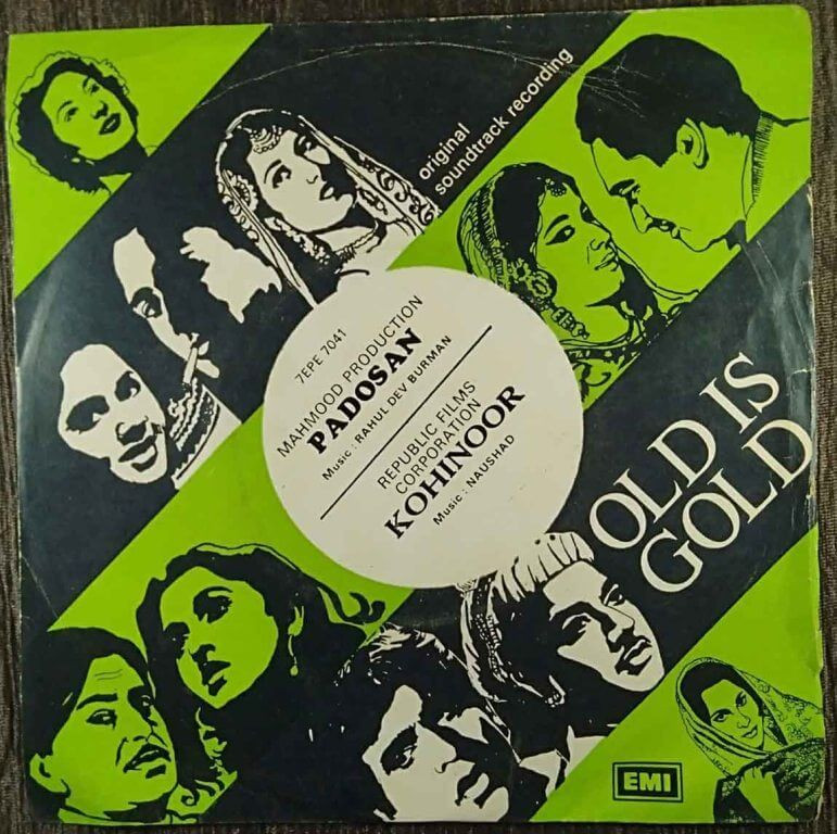 Padosan (1968) Rahul Dev Burman / Kohinoor (1960) Naushad Pre-Owned Vinyl, 7" EP Record