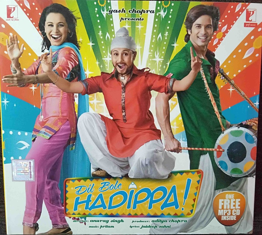 Dil Bole Hadippa (2009) Pritam Pre-Owned YRF Music Double Audio CD
