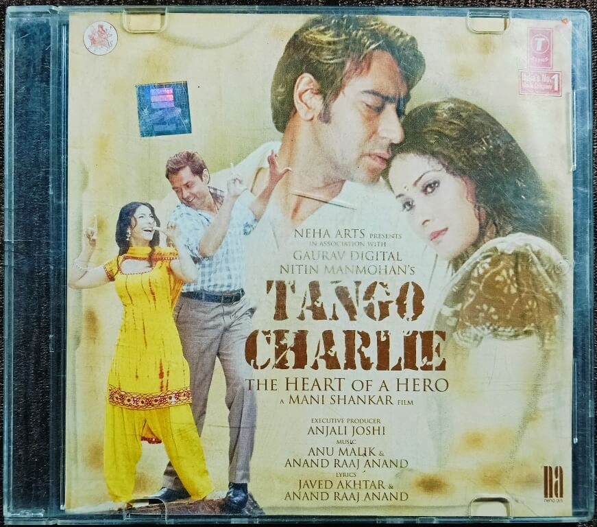 Tango Charlie (The Heart Of A Hero) (2005) Anu Malik Pre-Owned T-Series Audio CD