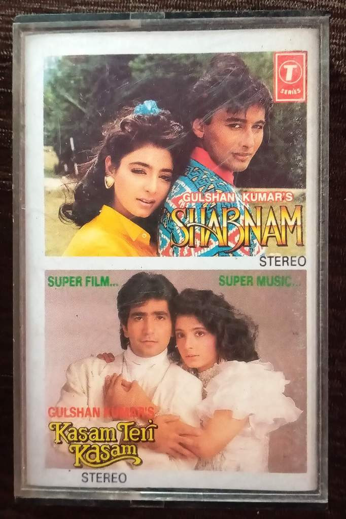 Shabnam (1993) Annu Malik / Kasam Teri Kasam (1993) Naresh Sharma Pre-Owned T-Series Audio Cassette