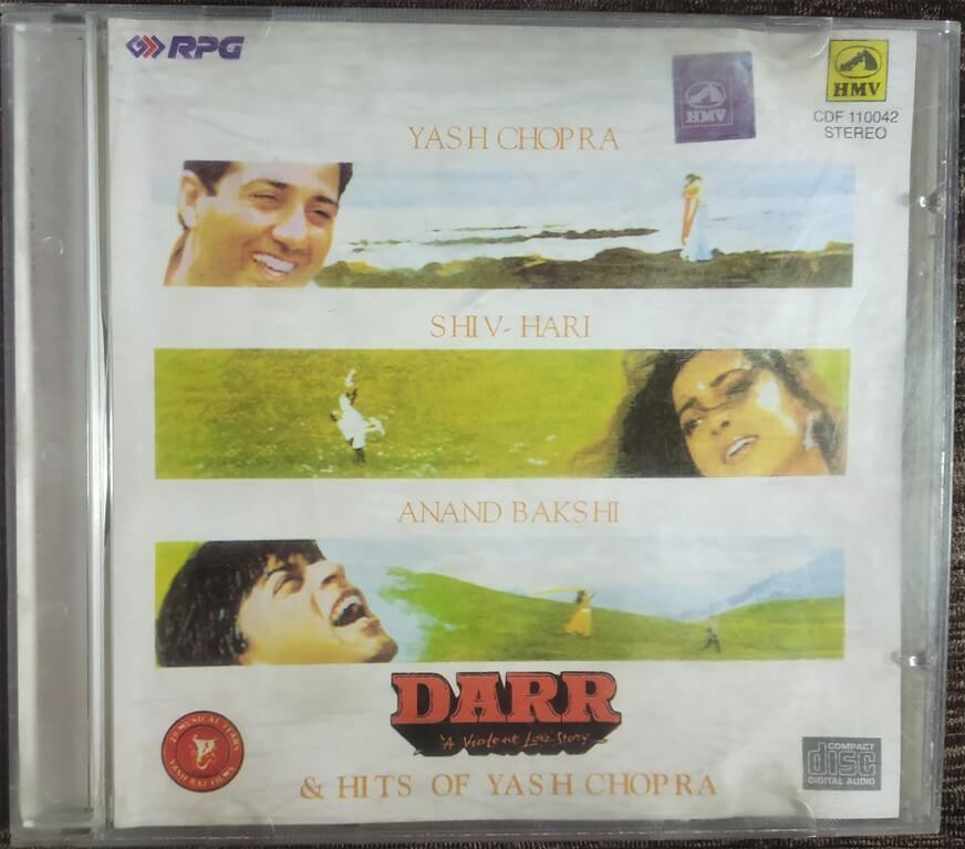 Darr (1993) Shiv-Hari – Hits Of Yash Chopra  Pre-Owned EMI Audio CD