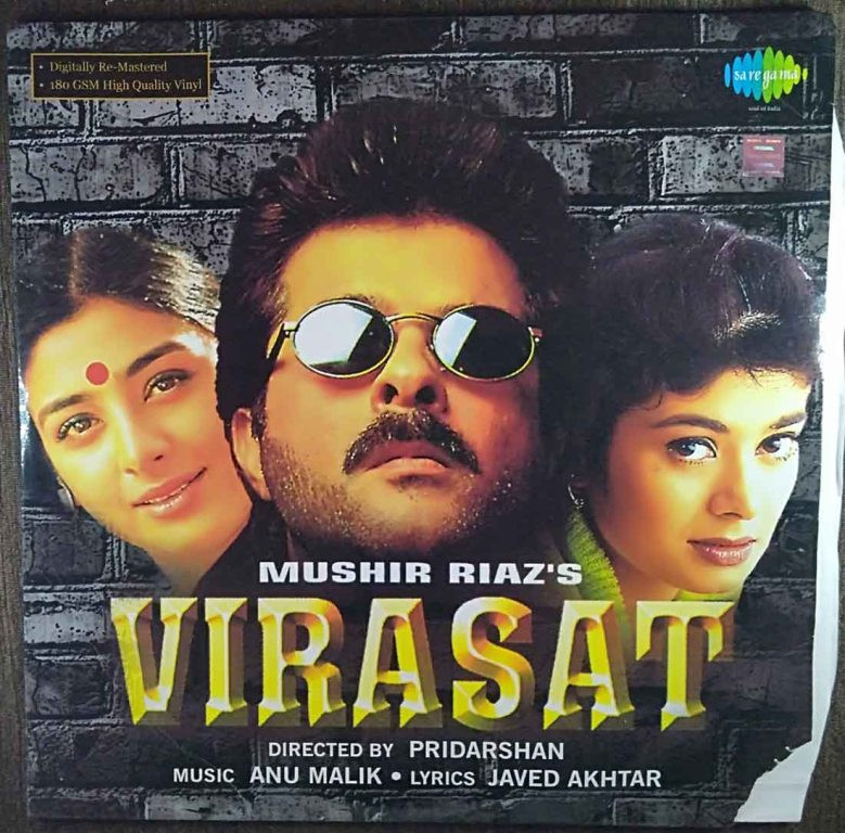 Virasat (1997) Anu Malik Pre-Owned Vinyl, 12" LP Record