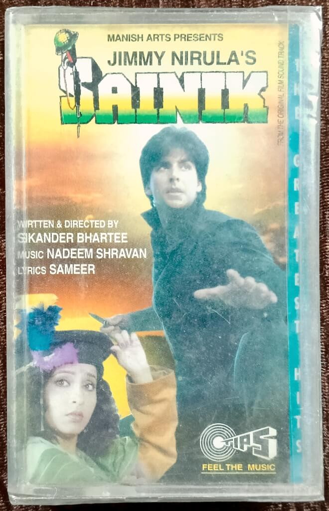 Sainik (1992) Nadeem-Shravan Pre-Owned Tips Audio Cassette