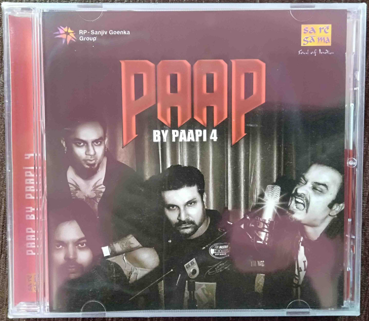 Paap - By Paapi 4 (2011) Gorov Dasgupta, Sidharth, Suhaas & Chirantan Bhatt Pre-Owned SA RE GA MA, Rp-Sanjiv Goenka Group Audio CD