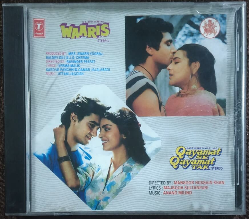 Qayamat Se Qayamat Tak (1989) Anand-Milind / Waaris (1988) Uttam Jagdish Pre-Owned T-Series Audio CD