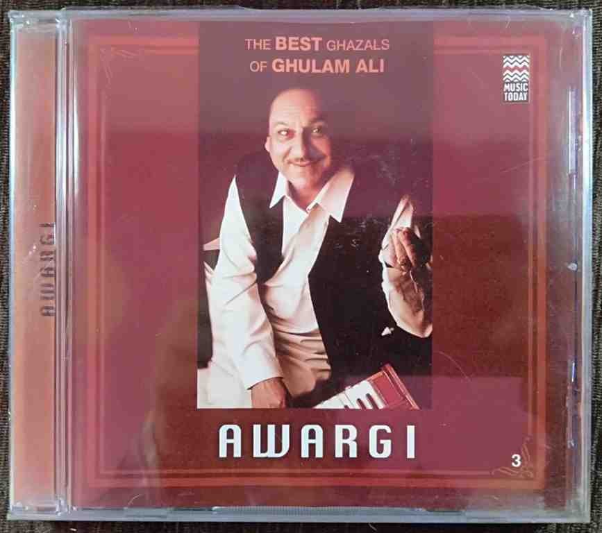 Ghulam Ali - Awargi - The Best Of Ghazals Of Ghulam Ali 3 (2005) Ghazal Pre-Owned Music Today Audio CD