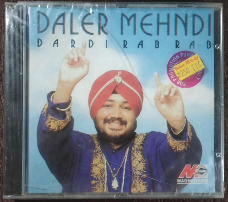 Daler Mehndi - Dardi Rab Rab (1996) Daler Mehndi Pre-Owned Magnasound Audio CD