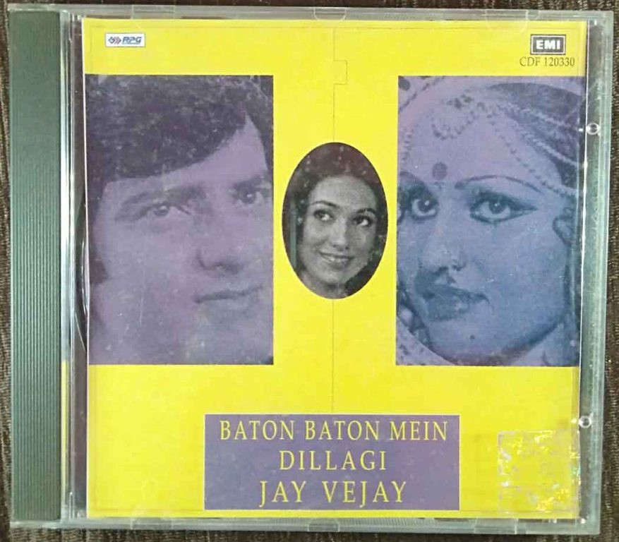 Baton Baton Mein (1979) Rajesh Roshan / Dillagi (1978) Rajesh Roshan / Jay Vejay (1977) Rajesh Roshan Pre-Owned Imported Audio CD